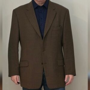 Calvin Klein Taupe Blazer 46R